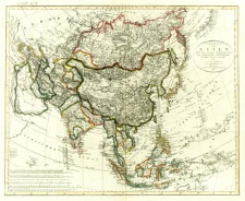 Charte von Asien nach den neuesten Entdeckungs-Reisen und astronomischen Ortsbestimmungen