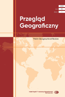 Przegląd Geograficzny T. 95 z. 1 (2023), Spis treści