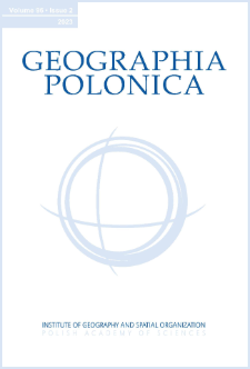 Geographia Polonica Vol. 96 No. 2 (2023), Contents