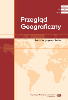Przegląd Geograficzny T. 95 z. 2 (2023), Spis treści