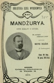 Mandżurya : opis kraju i ludzi