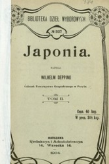 Japonia. T. 2