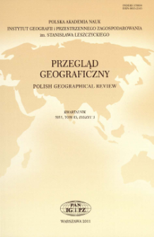 Przegląd Geograficzny T. 83 z. 3 (2011), Kronika