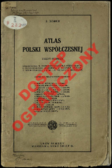 Atlas Polski współczesnej. Z. 1
