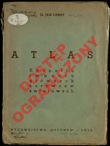 Atlas : eksportu, importu surowc&oacute;w światowych