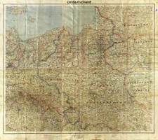 Ostdeutschland : [mapa polityczno-administracyjna]