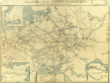 Shematičeskaâ karta rossijskih železnyh dorog k ukazatelû železnodrožnyh, porohodnyh i innyh passažirskih soobŝenij
