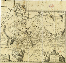 Karta predstavl&acirc;&ucirc;ŝa&acirc; Malorusi&ucirc; pod vladeniem Pol'skim