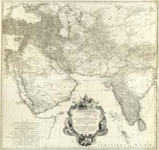 Erster Theil Der Karte Von Asien Welche Die Türkei. Arabien, Persien Indien Diesseits Des Ganges Und Einen Theil Der Tatarei enthält