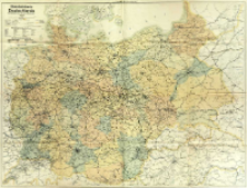 Eisenbahnkarte Deutschlands : Sonderdruck f&uuml;r die Deutsche Reichsbahn.