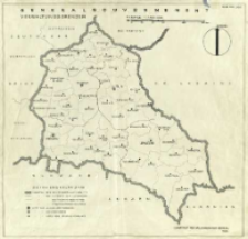 Generalgouvernement Verwaltungsgrenzen : Masstab 1:1 500 000