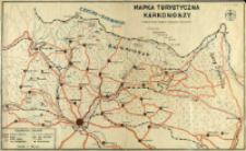 Mapka turystyczna Karkonoszy