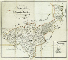 General Charte von dem Herzogthum Warschau dem Friedens Tractat vom Jahr 1807