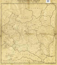 Rzeczpospolita Polska : podział administracyjny z dnia 1 kwietnia 1938 roku