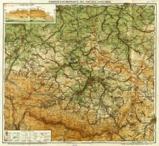 P. Baron's Heimatkarte des Kreises Hirschberg im Riesengebirge : Mit Enfernungsangabe