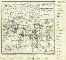 Karta układu sekcyj topograficznych terenu przemysłowego Zagłębia Dąbrowskiego : według pomiarów wykonanych w r. 1925 i 1926 : 1:100 000