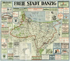 Freie Stadt Danzig [Karte]