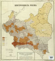 Rzeczpospolita Polska : mapa podziału R. P. na okręgi ekonomiczne