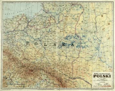 Mała szkolna mapa Polski : podziałka 1:2 500 000