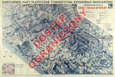 Narciarskie mapy plastyczne Towarzystwa Krzewienia Narciarstwa. Blokdiagram. Nr. 2, Gorce i Beskid Wyspowy