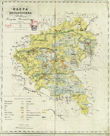Mappa geologiczna Wielkiego Księstwa Poznańskiego