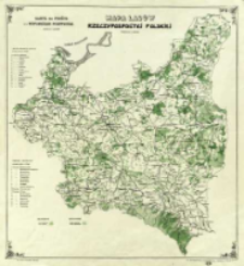 Mapa lasów Rzeczypospolitej Polskiej : podziałka 1:2.000.000 = Carte des ferêts de la Rèpublique Polonaise : èchelle 1:2.000.000