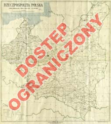 Rzeczpospolita Polska : podział administracyjny według stanu z dnia 1. XI 1929 roku