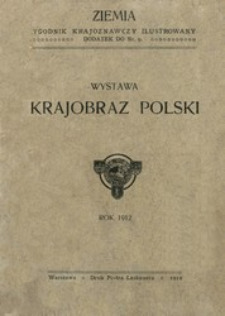 Wystawa Krajobraz polski.