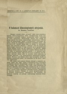 O badaniach klimatologicznych zdrojowisk