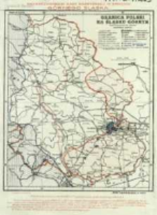 Granica Polski na Śląsku Górnym : według postanowienia Rady Najwyższej