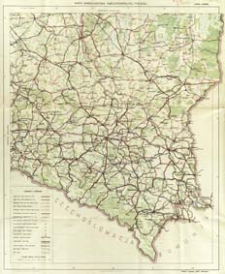 Mapa samochodowa Rzeczypospolitej Polskiej : podziałka 1:800.000. Lwów - Równe