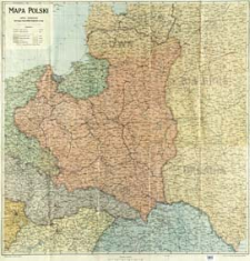 Mapa Polski