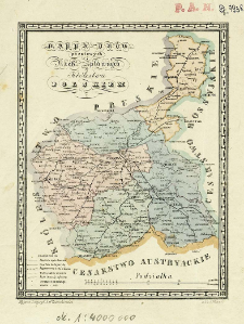 Mappa dr&oacute;g pocztowych i rzek spławnych w Kr&oacute;lestwie Polskiem