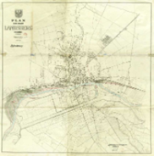 Plan der Stadt Landsberg (Warthe)1:10 000 : Hafenplanung
