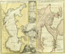 Geographica Nova ex Oriente gratiosissima, duabus tabulis specialissimis contenta, quarum una Mare Caspium, altera Kamtzadaliam seu Terram Jedso curios&egrave; exhibet.