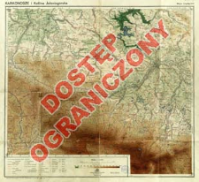 Karkonosze i Kotlina Jeleniog&oacute;rska : mapa turystyczna