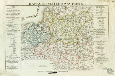 Mappa Polski i Litwy z roku 1772
