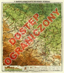 P. Baron's Heimatkarte des Kreises Striegau