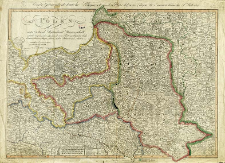 Polen unter Oesterreich, Russland und Preussen getheilt nebst den angrenzenden Laendern als einen Theil von Russischen Reich, Curland, Pommern, Preussen, Schlesien, Sachsen, B&ouml;hmen und Maehren