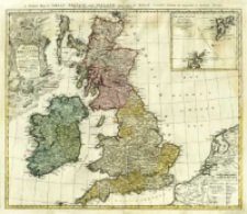 Magna Britannia complectens Angliae, Scotiae et Hyberniae Regn. in suas Prov. et Comitat = General Map of Great Britain and Ireland with part of Holland, Flanders, France & Agreable to modern History