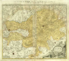 Comitatus Namvr Tabula Geographica ex mappis Frixianis = Carte du Comté de Namvr, tirée des cartes de Mr Friexe
