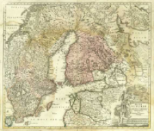 Regni Sueciae in omnes suas Subjacentes Provincias accurate divisi Tabula Generalis