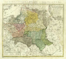 Mappa geographica Regni Poloniae = Carte des etats de la Covronne de Pologne