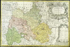 Principatus Silesiae Lignicensis in suos circulos, tres nempe Lignicenses, Goldbergensem, Haynavviensem et Lubenensem divisi