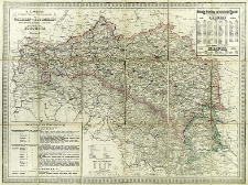 R. A. Schulz's General Post- und Strassenkarte von Galizien und Lodomerien mit Auschwitz, Zator und Krakau so wie des Kronlandes Bukowina