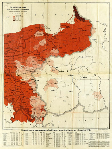 Sprachenkarte der Deutschen Ostmarken
