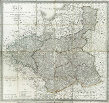 Karte von dem Königreich Pohlen, Gross-Herzogthum Posen und den angrenzenden Staaten in IV Sectionen