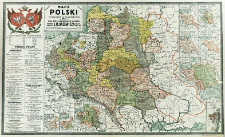 Mapa Polski z podziałem na województwa z 1770 r. oraz kilku ważniejszych okresów