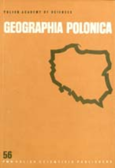 Geographia Polonica 56 (1989)