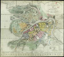 Plan stoličnago goroda Sanktpeterburga = Plan de la ville capitale de S. Petersbourg